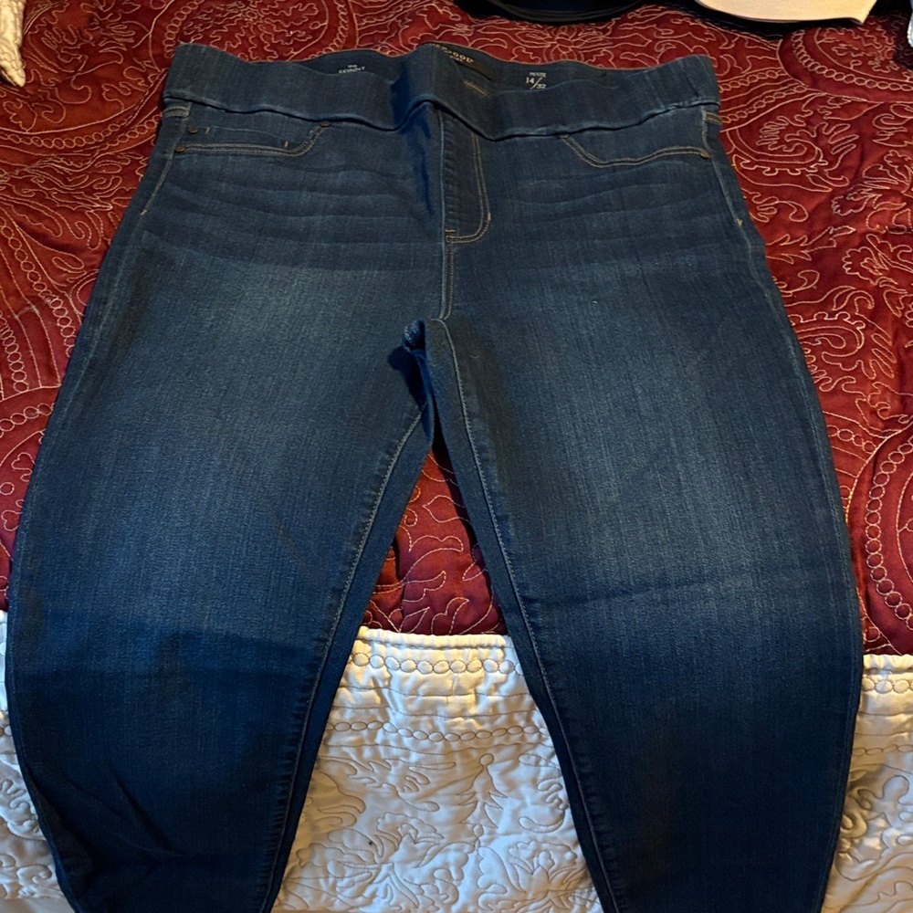 Liverpool Dark Blue Women's Skinny Jeans - Picture 2 of 4